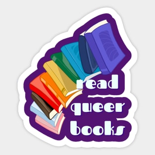 Read queer books Sticker